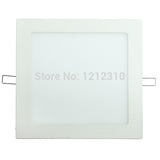 Downlight 20pcs/lot Ultra thin design 25W AC85-265V LED ceiling recessed grid downlight / slim square panel light