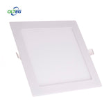 Thickness 3W/6W/9W/12W/15W/18W/24W dimmable LED downlight Square LED panel Ceiling Recessed Light bulb lamp AC85-265V smd2835
