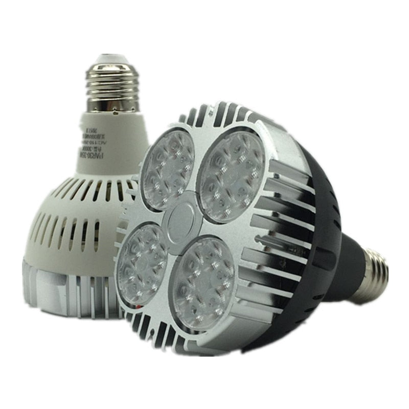 Super Bright PAR30 E27 LED spot down light 35W led bulb lamp LED lighting lamp AC100-240V Warm/Cold White led spotlight