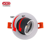 New Dimmable LED Downlight 10W 12W 15W 20W 24W AC 85-265V COB LED DownLights Dimmable COB Spot Recessed Down light Light Bulb