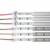 LED Bar Lights White Warm White Cold White DC12V 5630 5730 LED Strip LED Tube with U Aluminium Shell + PC Cover 5pcs/lot