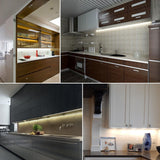 LED Bar Lights White Warm White Cold White DC12V 5630 5730 LED Strip LED Tube with U Aluminium Shell + PC Cover 5pcs/lot