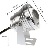 20W 12v underwater RGB Led Light Waterproof IP68 fountain pool Lamp Lights16 color change + Remote controller Led Spot Lights