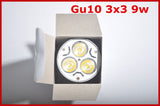 Super Bright 15W 12W 9W GU10 LED Bulbs Light 110V 220V Dimmable Led Spotlights Warm/Cool White LED downlight