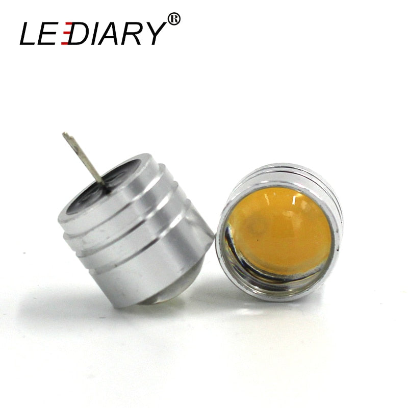 LEDIARY 5PCS/lot LED DC 12v COB G4 Super Bright Fatty G4 Downlight LED G4 Light Mini Corn Bulb LED High Power Tube 18*30mm