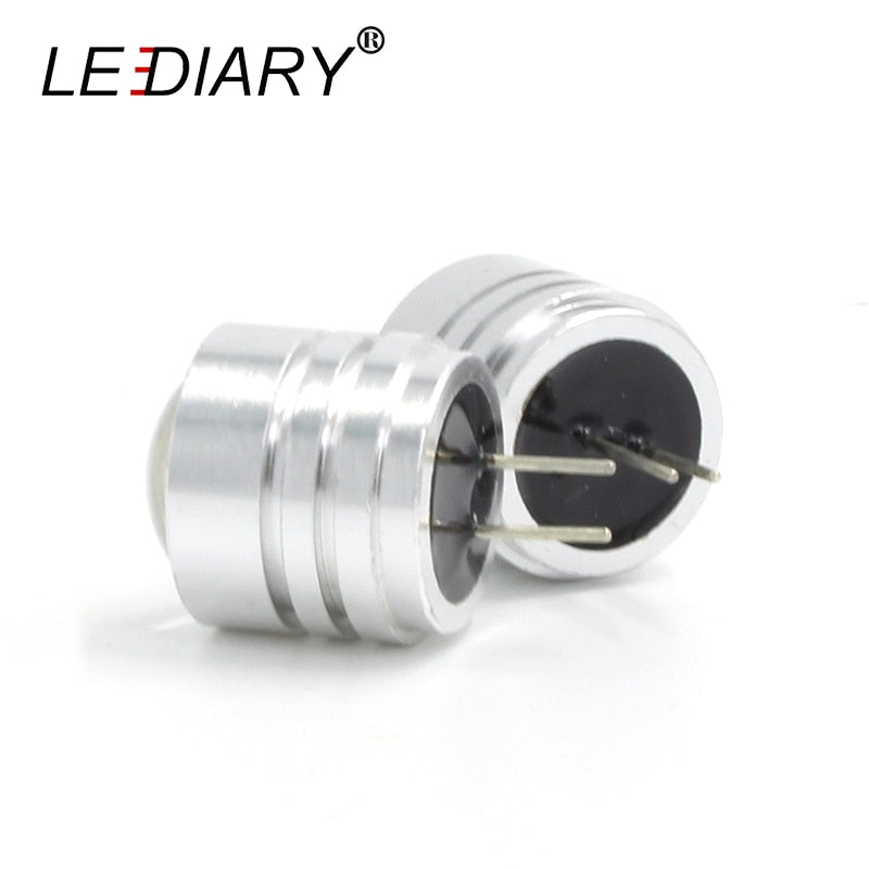 LEDIARY 5PCS/lot LED DC 12v COB G4 Super Bright Fatty G4 Downlight LED G4 Light Mini Corn Bulb LED High Power Tube 18*30mm