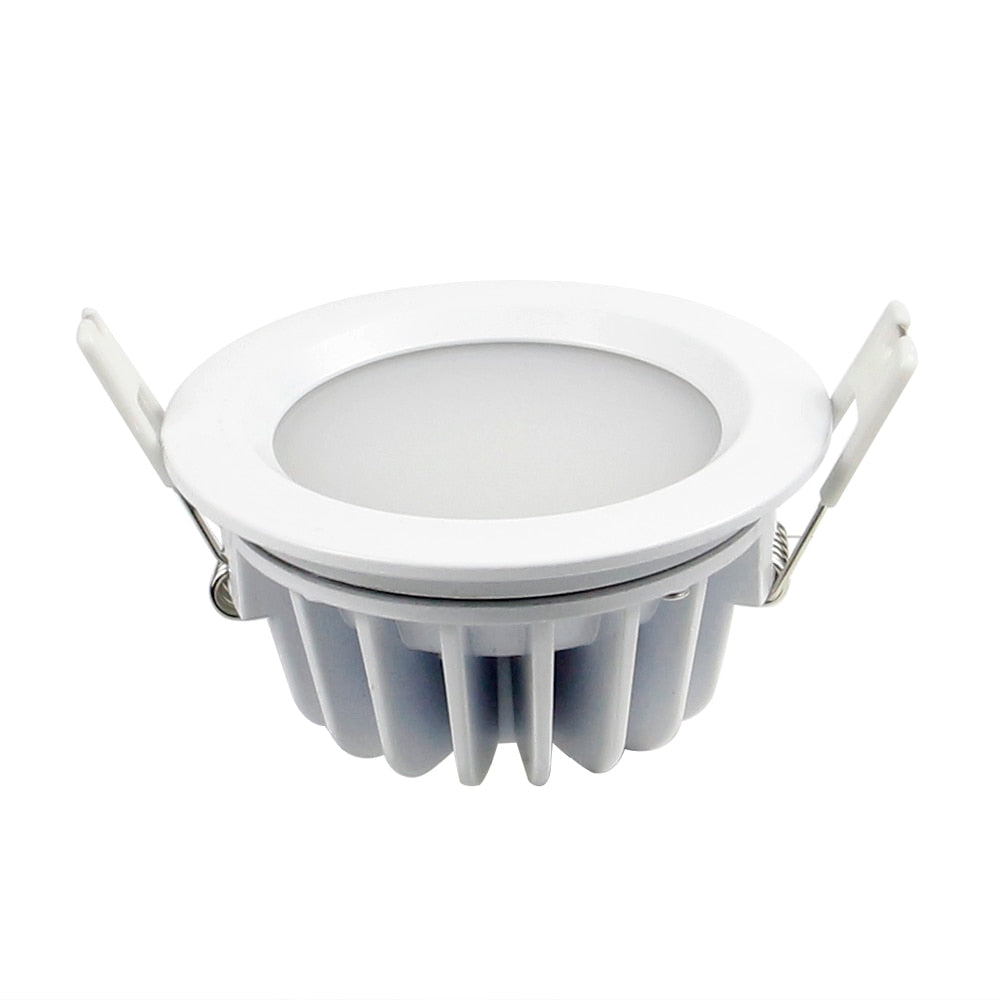 Downlight 4pcs/lot IP65 Waterproof Ceiling Recessed LED Spot Light AC85-265V 15W/12W/9W/7W/5W LED Downlight For Bathroom Shower room Sauna