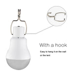 No flicker Solar led Lamp 130LM Portable Camping panel Led Lighting suspension luminaire lights For courtyard camp tent