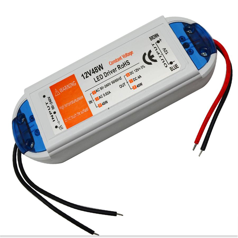 LED Driver AC 110V 220V to DC12V Led Power Adapter Transformers for LED Strip 18W 28W 48W 72W 100W Power Supply
