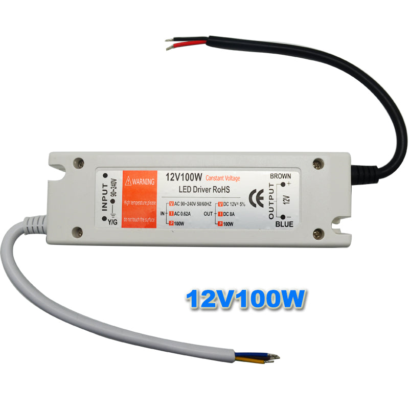 LED Driver AC 110V 220V to DC12V Led Power Adapter Transformers for LED Strip 18W 28W 48W 72W 100W Power Supply