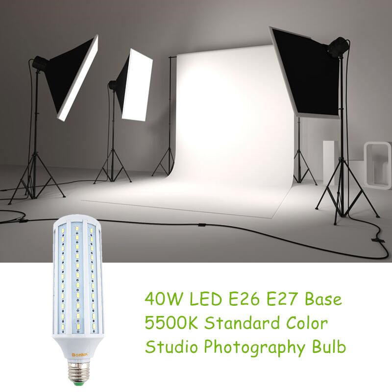 LED Studio/Photography Light Bulb 40W