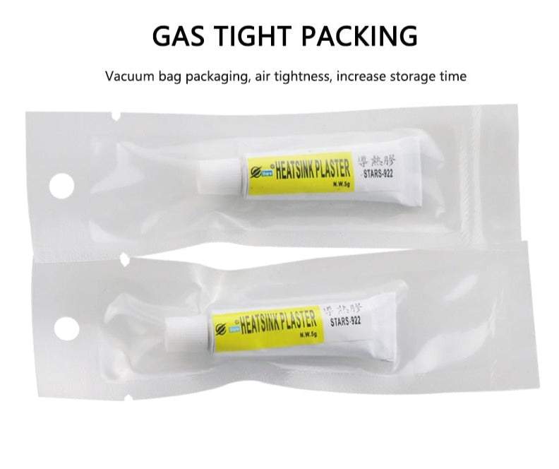Thermal Pads Conductive Heatsink Plaster Viscous Adhesive For Chip CPU GPU VGA RAM LED IC cooler led radiator cooling