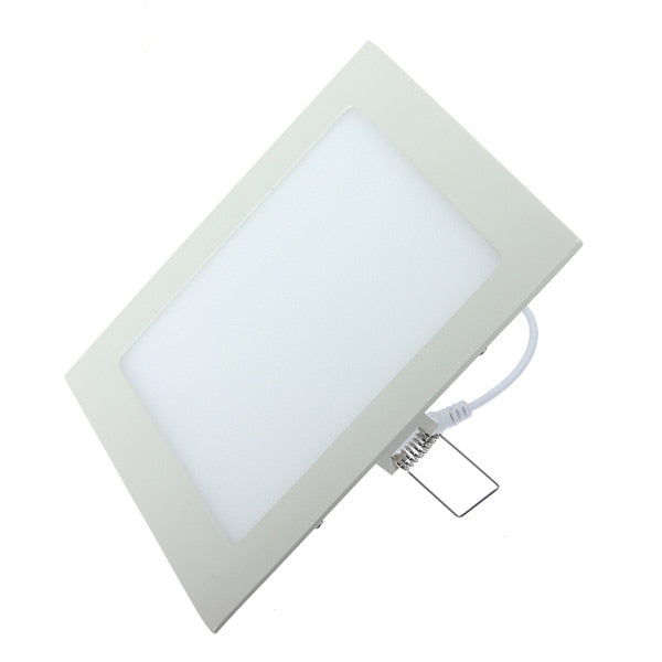 Ultra thin design 25W LED ceiling recessed grid downlight / round or square panel light 225mm
