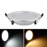 Hot Sale 1PCS 5W 7W 9W Waterproof LED Downlight Dimmable Warm White Cold White 3 Color Recessed LED Lamp Spot Light AC220V