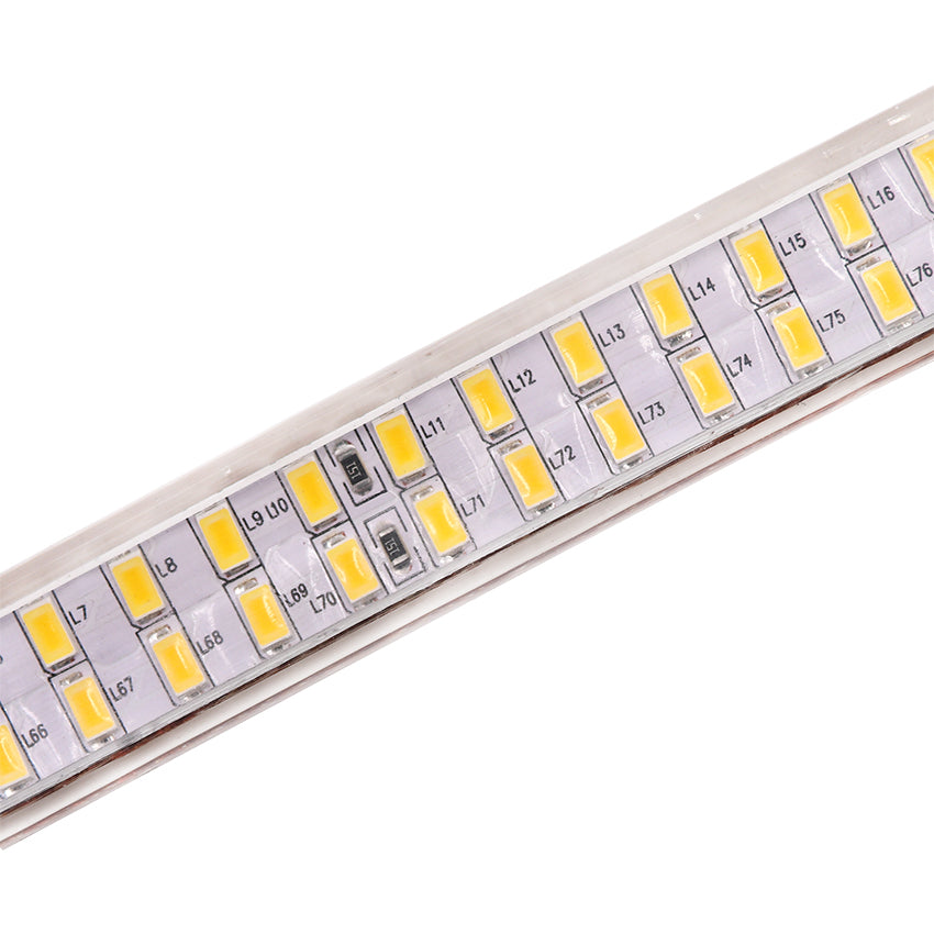 240leds/m double row led strip Light 220v 110V  SMD 5730 flexible tape 5630 1m 2m 5m 10m 20m 50m 100m + Power EU plug / US plug