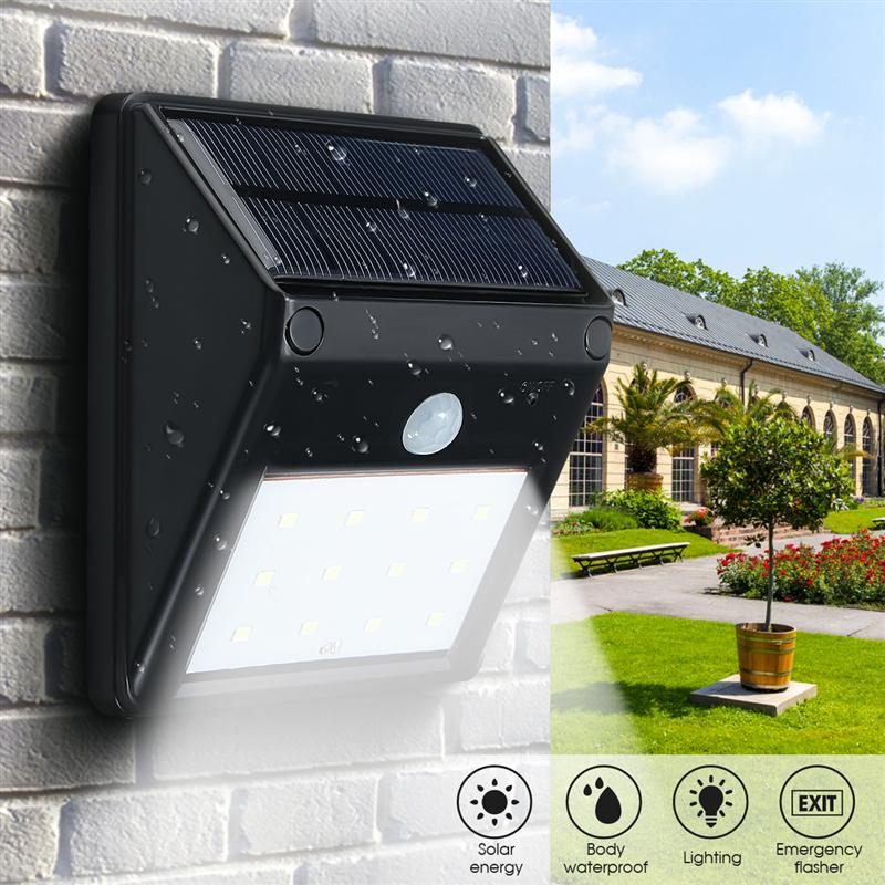 Solar LED Light With PIR Motion Sensor