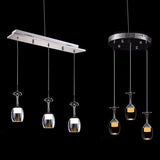 Modern LED Wine Glass Pendant Lamp Fixture Lighting Chandelier Downlight NEW 110-220V