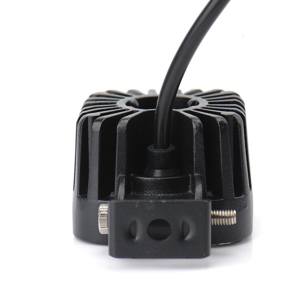 6X 12W LED Work Lights Up Close Jeep SUV 12V/24V Headlight Off Road/Flood Lamp