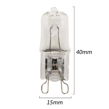 Super Bright G9 Halogen Light Bulb 25w 40w 60w Halogen G9 220V 3000K Warm White Indoor Clear Halogen G9 Lamp