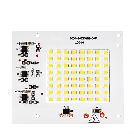 Smart IC SMD LED Chips Lamp 10W 20W 30W 50W 100W AC 220V SMD2835 DIY For Outdoor Floodlight Outdoor Garden Cold White Warm White