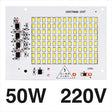 Smart IC SMD LED Chips Lamp 10W 20W 30W 50W 100W AC 220V SMD2835 DIY For Outdoor Floodlight Outdoor Garden Cold White Warm White