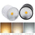DBF Dimmable LED COB Surface Mounted Downlight 3W/5W/7W/10W/12W/15W White/Black Housing AC85-265V Ceiling Spot Light Home Decor
