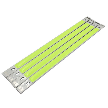 200x10MM 0422 10W LED Light COB Strip Lamp DC 12-14V 1000LM Green Yellow Red Blue Warm White Pure White Bar Light