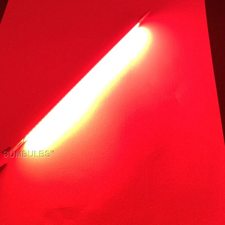 200x10MM 0422 10W LED Light COB Strip Lamp DC 12-14V 1000LM Green Yellow Red Blue Warm White Pure White Bar Light