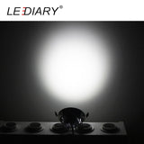 LED Recessed Ceiling Downlights Kitchen CE Luminaire 110-240V 3W 5W 55mm 70mm 90mm Cut Hole Spot Lamp Angle Adjustable
