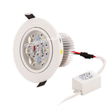 LED Downlight Dimmable 15W 21W items White shell lights for home Bathroom living room kitchen lighting