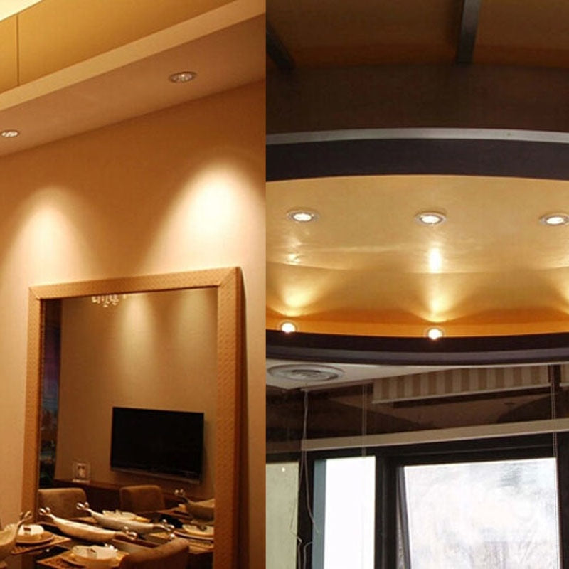 LED Downlight Dimmable 15W 21W items White shell lights for home Bathroom living room kitchen lighting