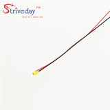 SMD Pre-soldered micro litz wired LED leads resistor 8-12V 20cm DIY 9 Colors can choose