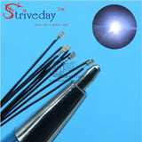 SMD Pre-soldered micro litz wired LED leads resistor 8-12V 20cm DIY 9 Colors can choose