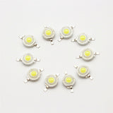 LED COB Lamp Chip 1W 3W 3.2-3.6V 10-1000Pcs Input 100-220LM Mini LED Bulb Diode SMD For DIY LED Floodlight Spotlight Downlight