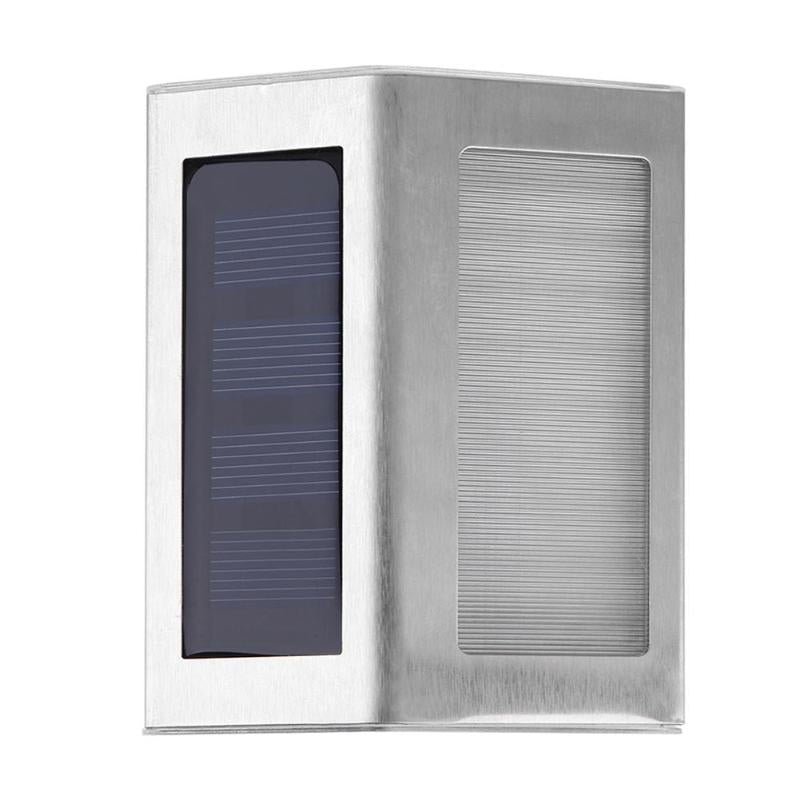 Solar Stainless Steel LED Light for Stairs, Paths, Deck, Patio, Street Light &amp; More