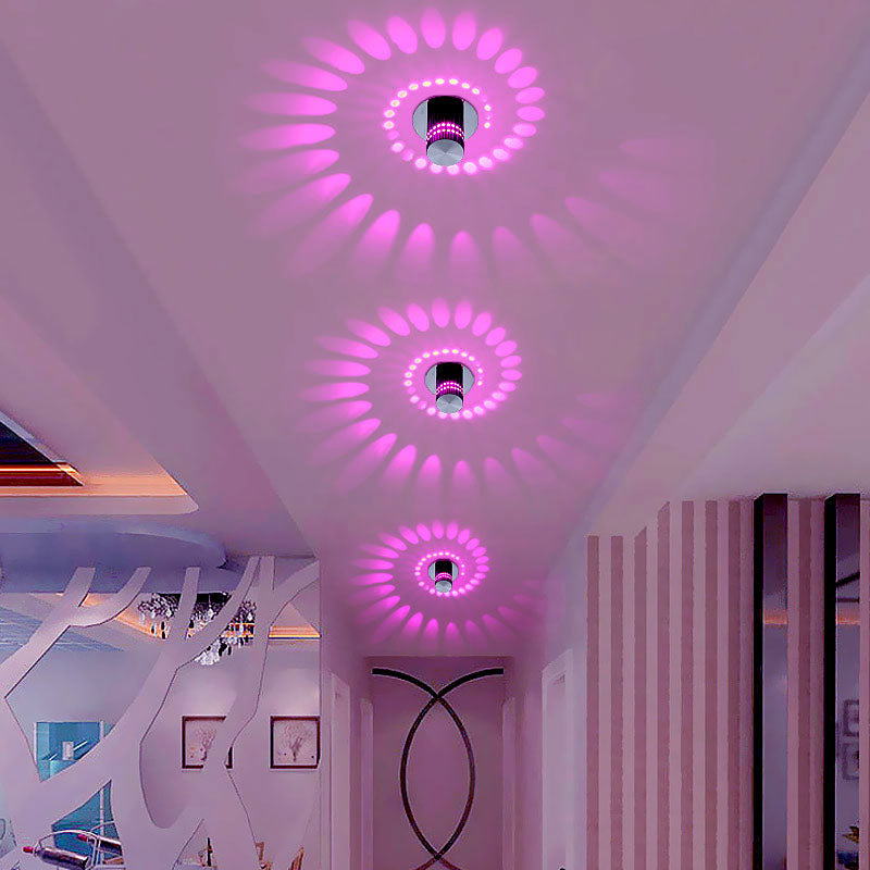 Modern LED Decorative Ceiling Light 3W RGB