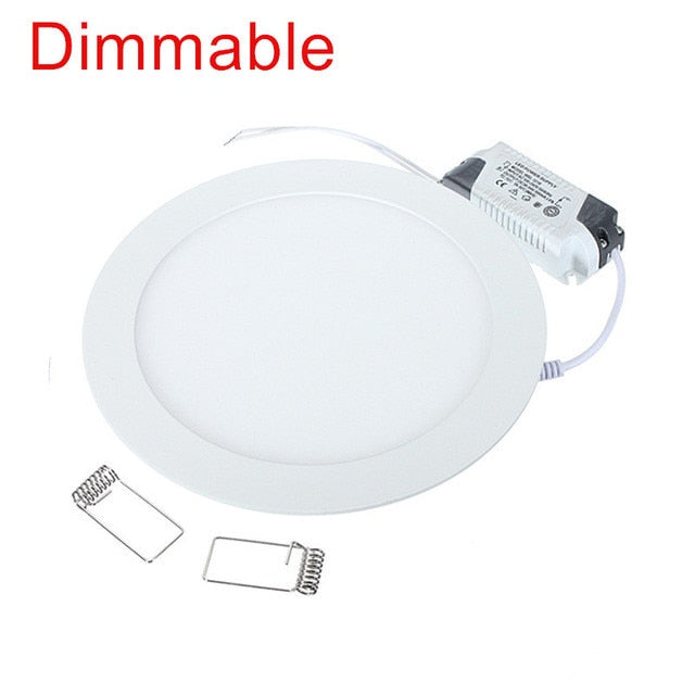 Dimmable LED Ceiling Downlight Natural white/Warm White/Cold White 25W AC110-220V led panel light with driver 2 Years Warranty