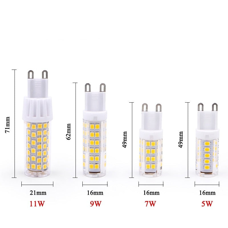 G9 LED Bulb High Quality Ceramic