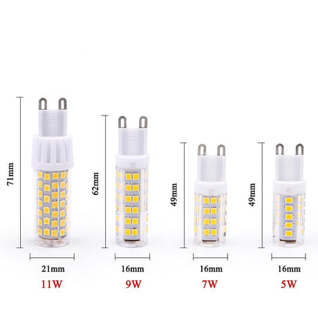 G9 LED Bulb High Quality Ceramic