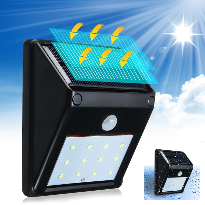Solar LED Light With PIR Motion Sensor