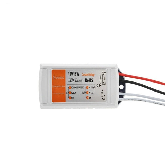 12V 1.5A 18W Power Supply AC/DC adapter transformers switch for LED Strip RGB ceiling Light bulb Driver Power Supply 90V-220V