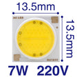 LED COB Lamp Chip 18W 15W 12W 9W 7W 5W 3W 220V 240V Input Smart IC Driver Fit For DIY Floodlight Spotlight Cold White Warm white