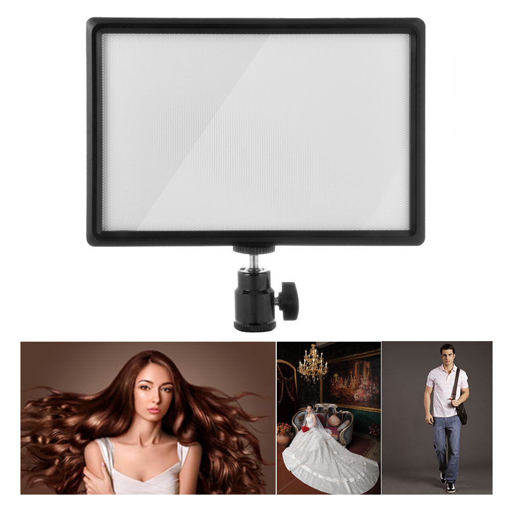 LED Photography Panel Light with Hot Shoe Mount