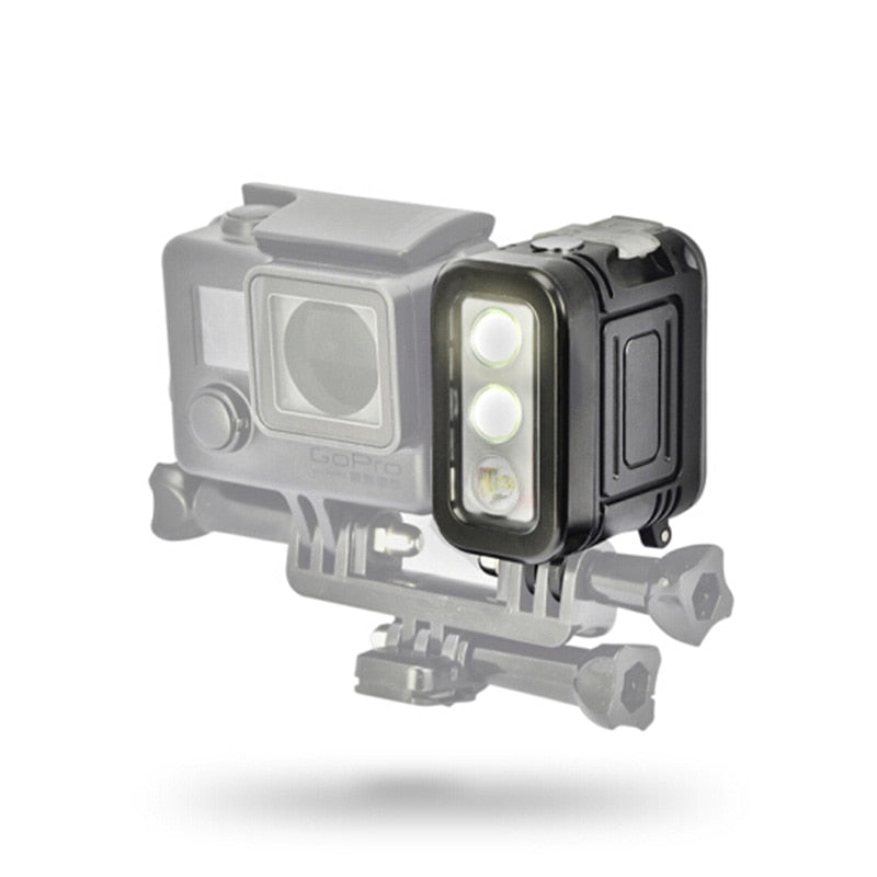 DV400 Diving Light LED Flashlight Outdoor Camera Photography Fill Light Lighting Underwater Video Light Torches