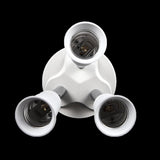 3 In 1 E27 to E27 LED Light Bulb Adapter