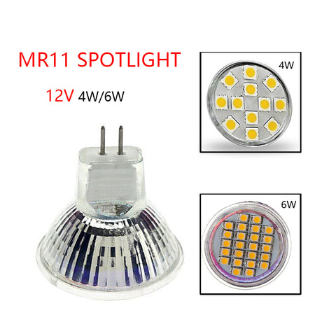 Mini MR11 LED Spotlight Bulb DC12V