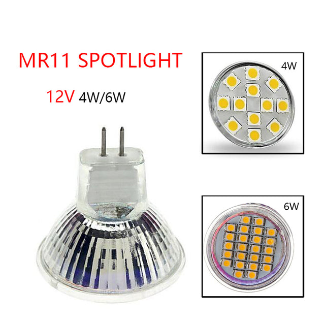 Mini MR11 LED Spotlight Bulb DC12V