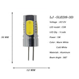 2W-8W G4 COB Automotive Aluminum LED Light