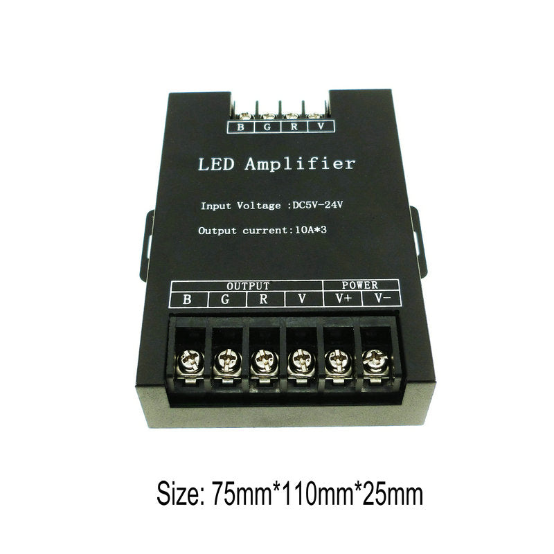 30A LED RGB Amplifier DC5-24V for RGB LED Strip