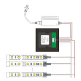 Digital LED Glass Touch Dimmer Controller